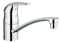 Grohe Euroeco mitigeur de cuisine sur pied chrome 32750000