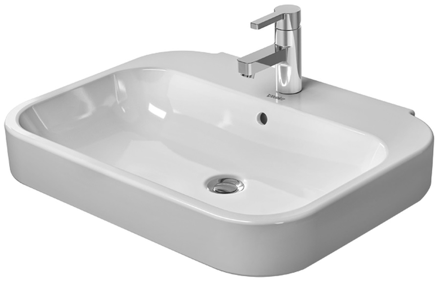 Duravit Happy D.2 lavabo 60x47.5 cm rectangulaire classique blanc 2316600000