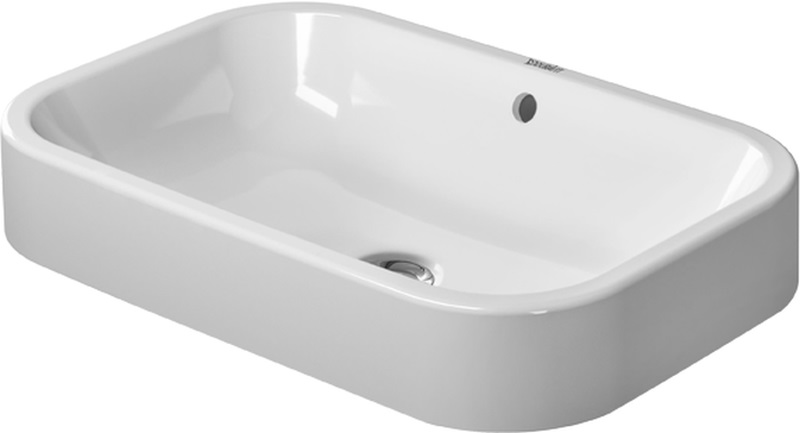 Duravit Happy D.2 lavabo 60x40 cm rectangulaire à poser blanc 2314600000