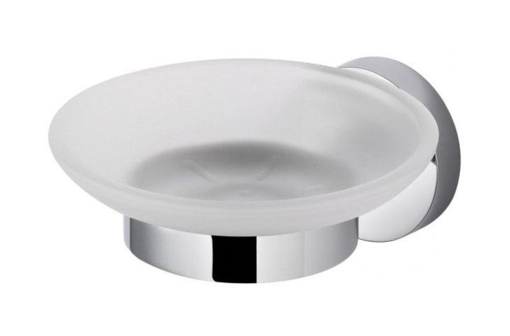 Stella Classic porte-savon mural chrome-blanc 07.420