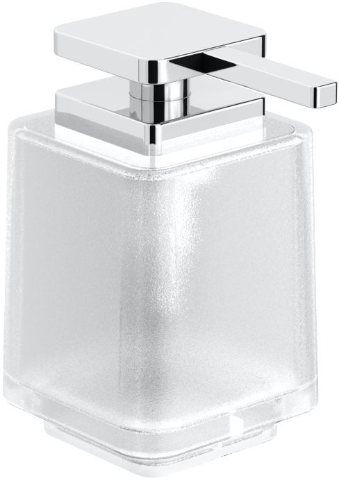 Stella Next distributeur de savon 400 ml chrome-verre 08.423