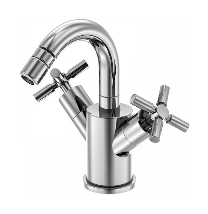 Steinberg 250 mitigeur de bidet sur pied chrome 2501300