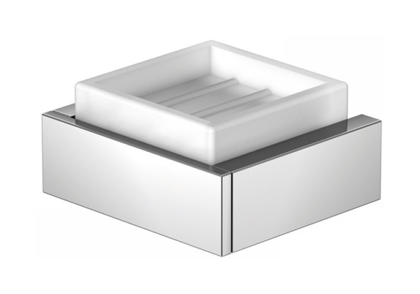 Steinberg 460 porte-savon sur pied chrome-blanc 4602201