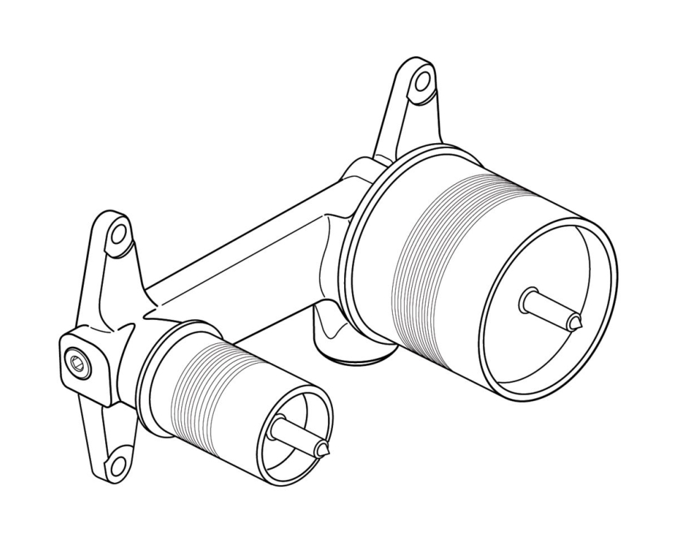 Ideal Standard élément encastré de mitigeur A5948NU