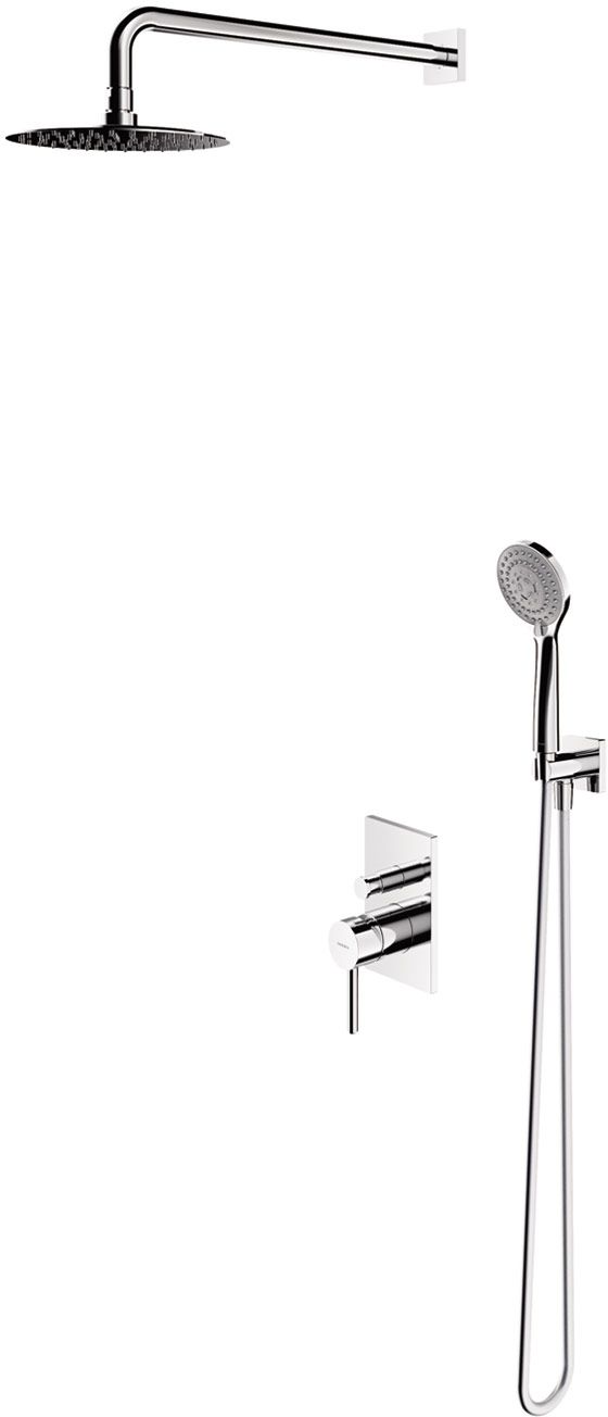 Omnires Y ensemble de douche encastré oui chrome SYSY23/KCR