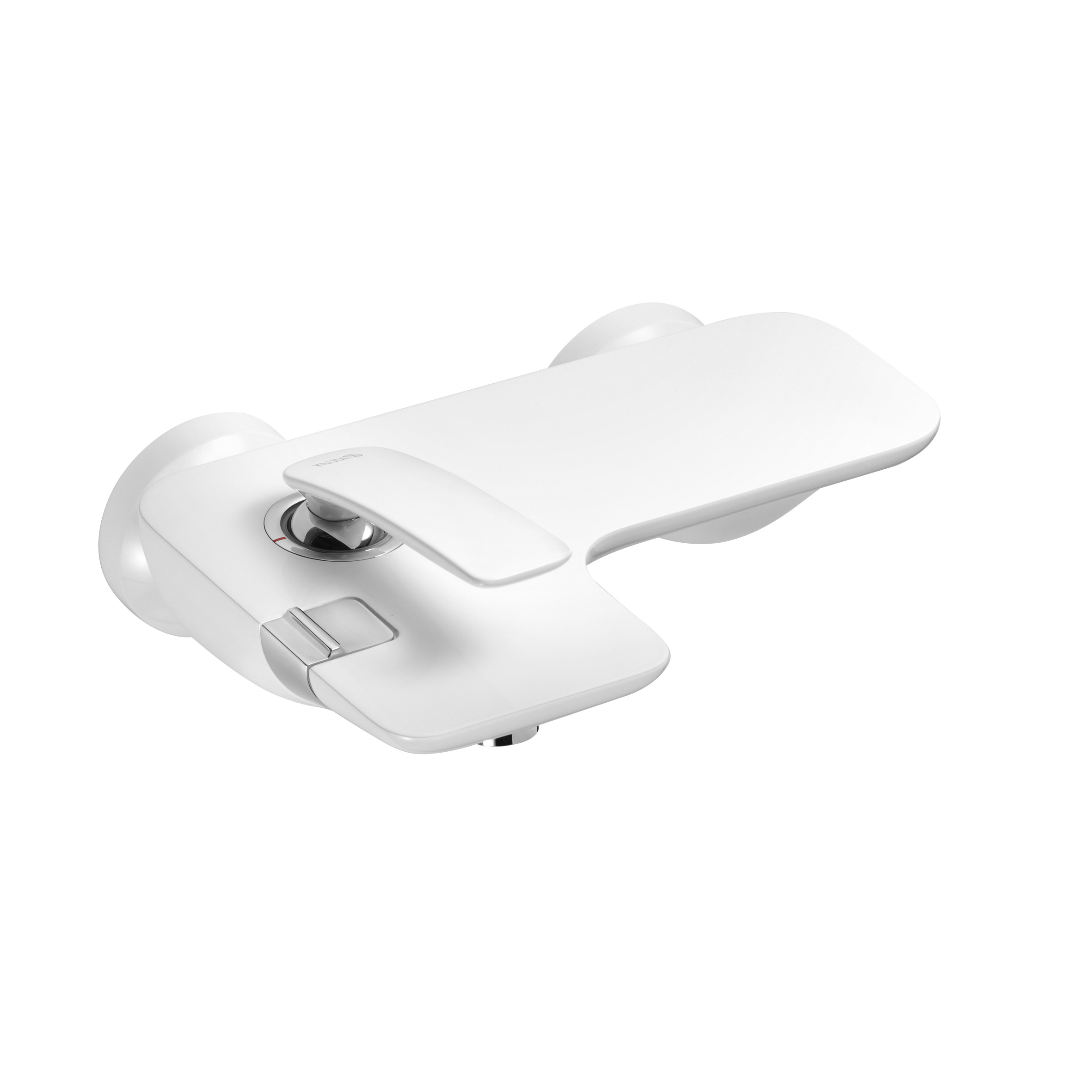 Kludi Balance mitigeur bain-douche murale chrome-blanc 524459175