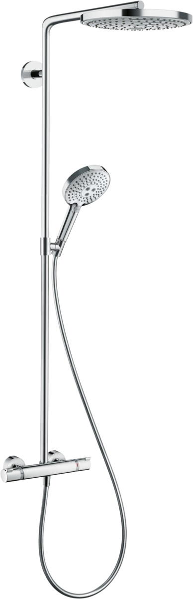 Hansgrohe Raindance ensemble de douche mural avec thermostat chrome 27129000