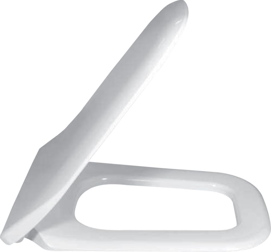 Villeroy & Boch Joyce abattant de wc à descente amortie blanc 9M62S101/9M62S1R1