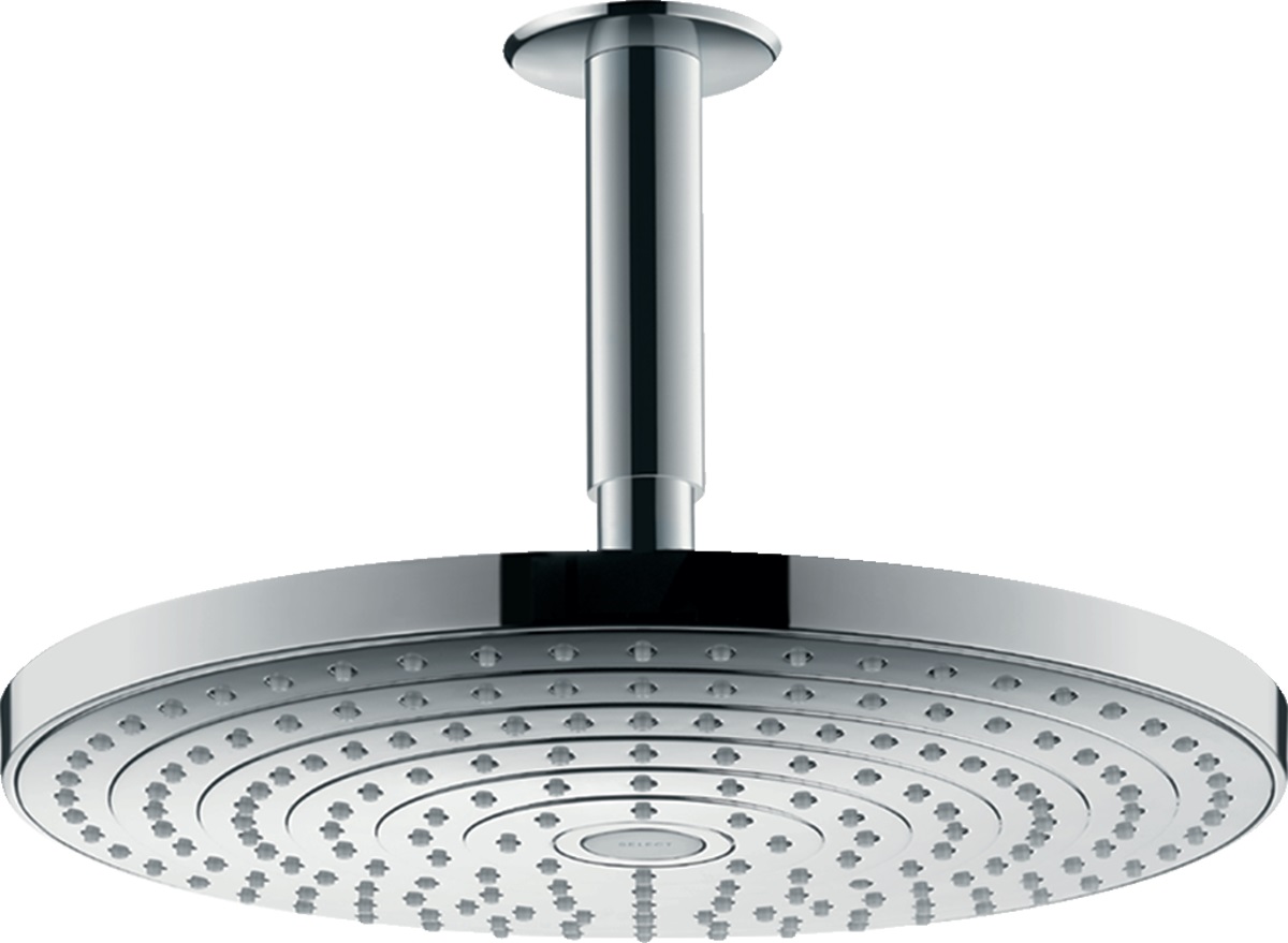 Hansgrohe Raindance douche à effet de pluie 30x30 cm ronde chrome 27337000
