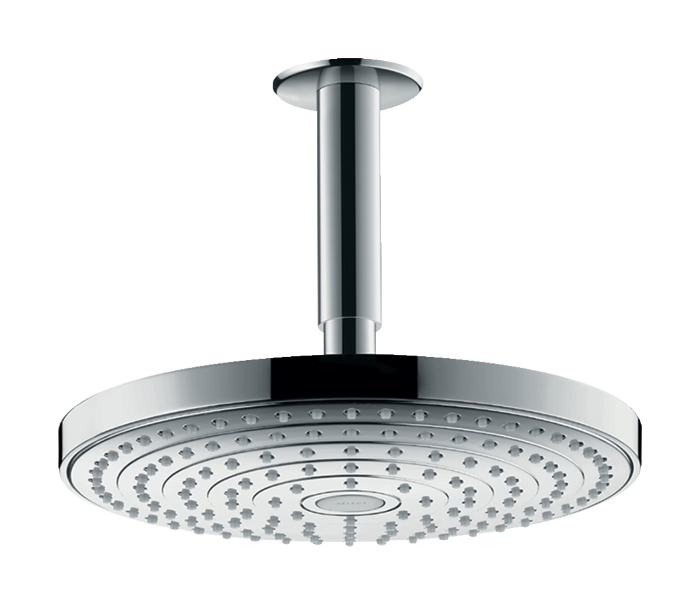 Hansgrohe Raindance douche à effet de pluie 24x24 cm ronde chrome 26467000