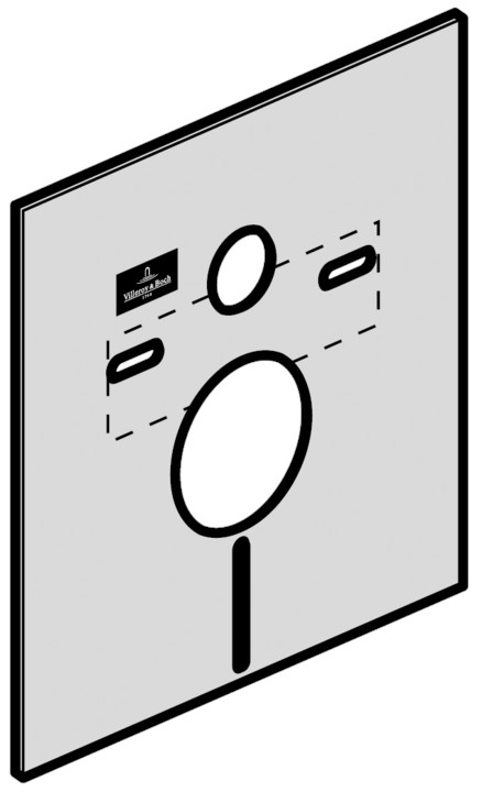 Villeroy & Boch kit d'insonorisation 92228700