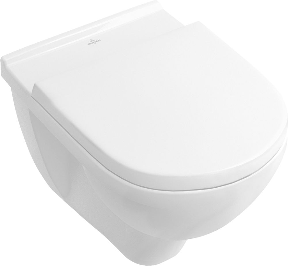 Villeroy & Boch O.Novo ensemble combi-pack avec abattant suspendue blanc 5660H101
