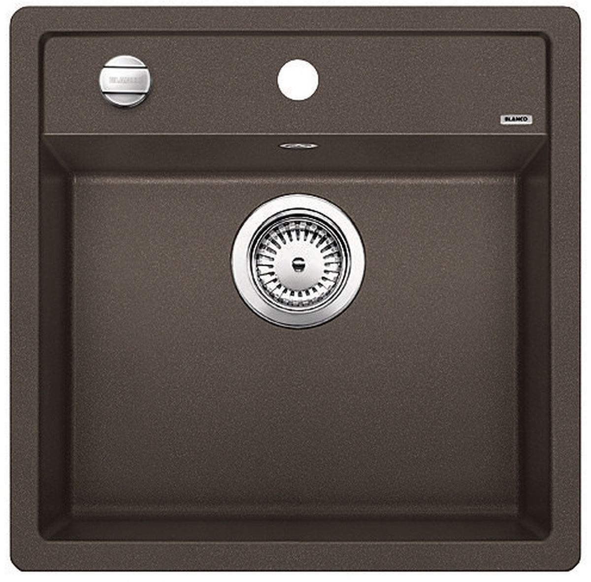 Blanco Dalago 5 évier en granit 51.5x51 cm marron 518529