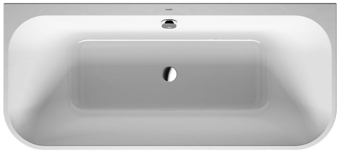 Duravit Happy D.2 baignoire murale 180x80 cm rectangulaire blanc 700318000000000