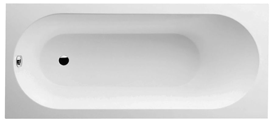 Villeroy & Boch Oberon baignoire rectangulaire 170x75 cm blanc UBQ170OBE2V-01