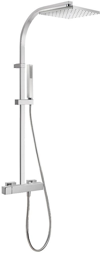 Tres Cuadro-Tres ensemble de douche mural oui chrome 007.191.01