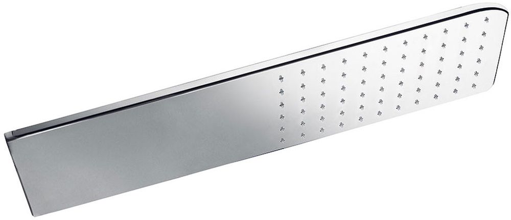 Tres Selection douche à effet de pluie 55x16 cm rectangulaire chrome 299.903.06
