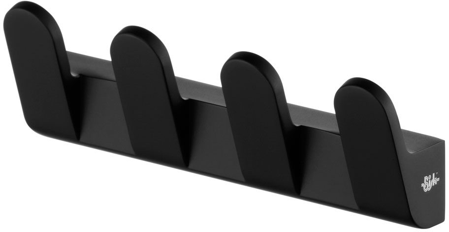 BISK Futura black porte-serviettes noir 02952
