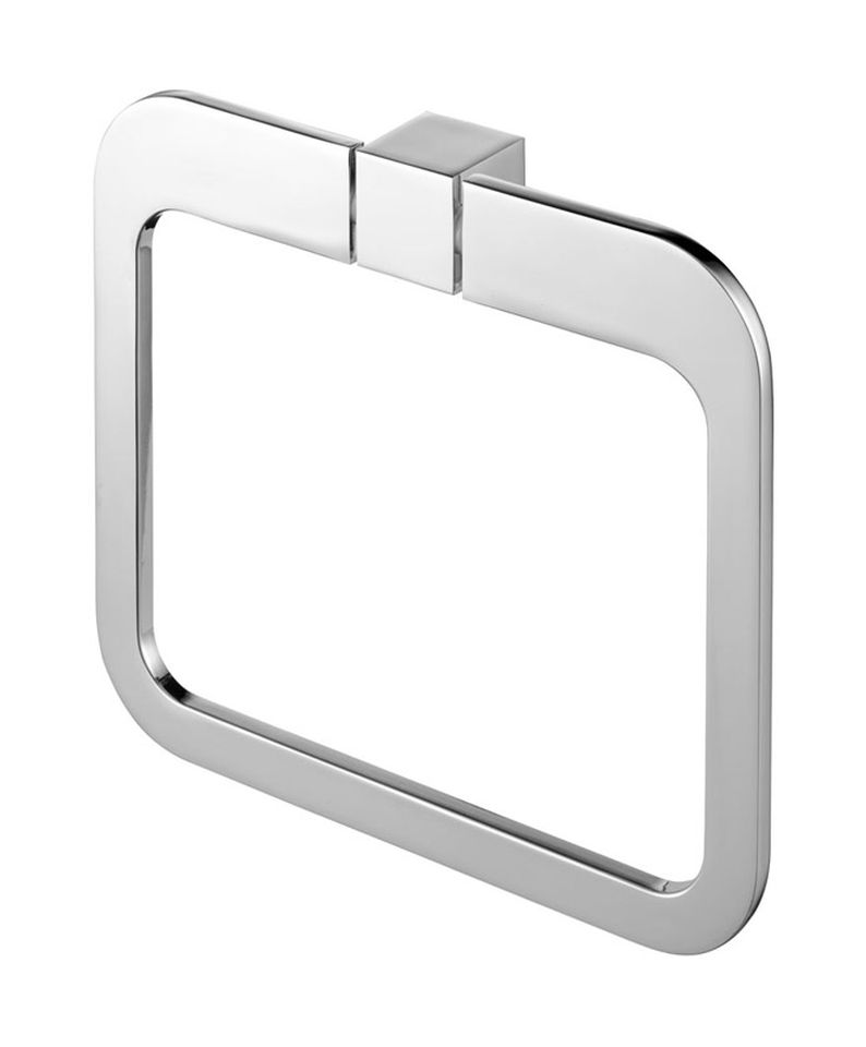 BISK Futura silver porte-serviettes chrome 02996
