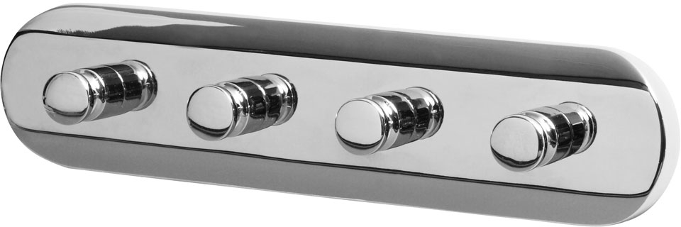 BISK Chroma porte-serviettes chrome 01421