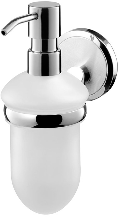BISK Sensation distributeur de savon 250 ml chrome-satin 03095