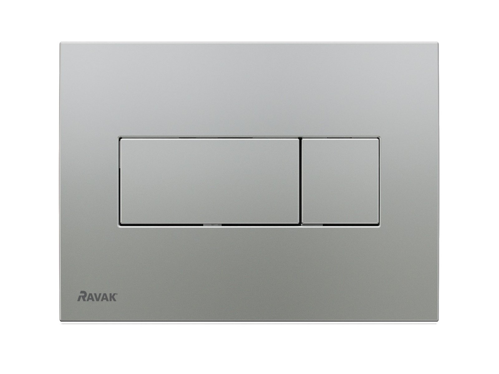 Ravak Chrome bouton de chasse d'eau satin X01456