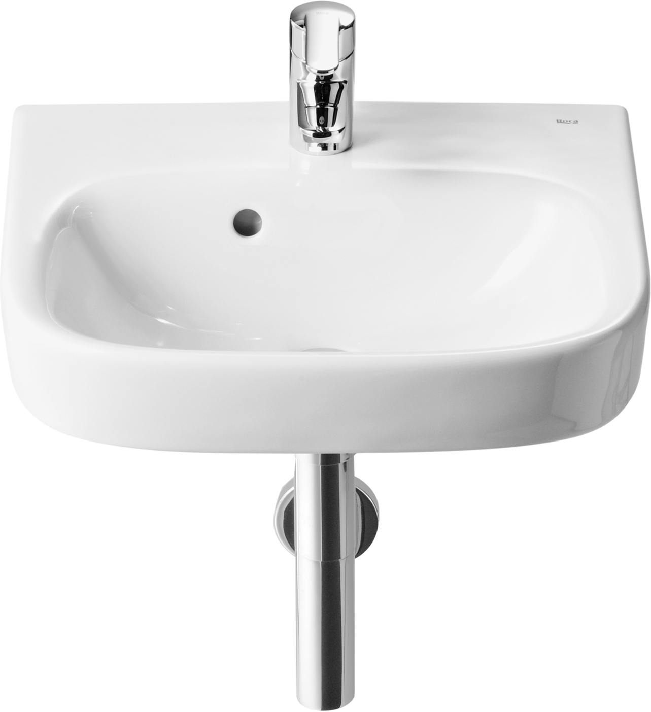 Roca Debba lavabo 40x32 cm semi-circulaire classique blanc A325998000