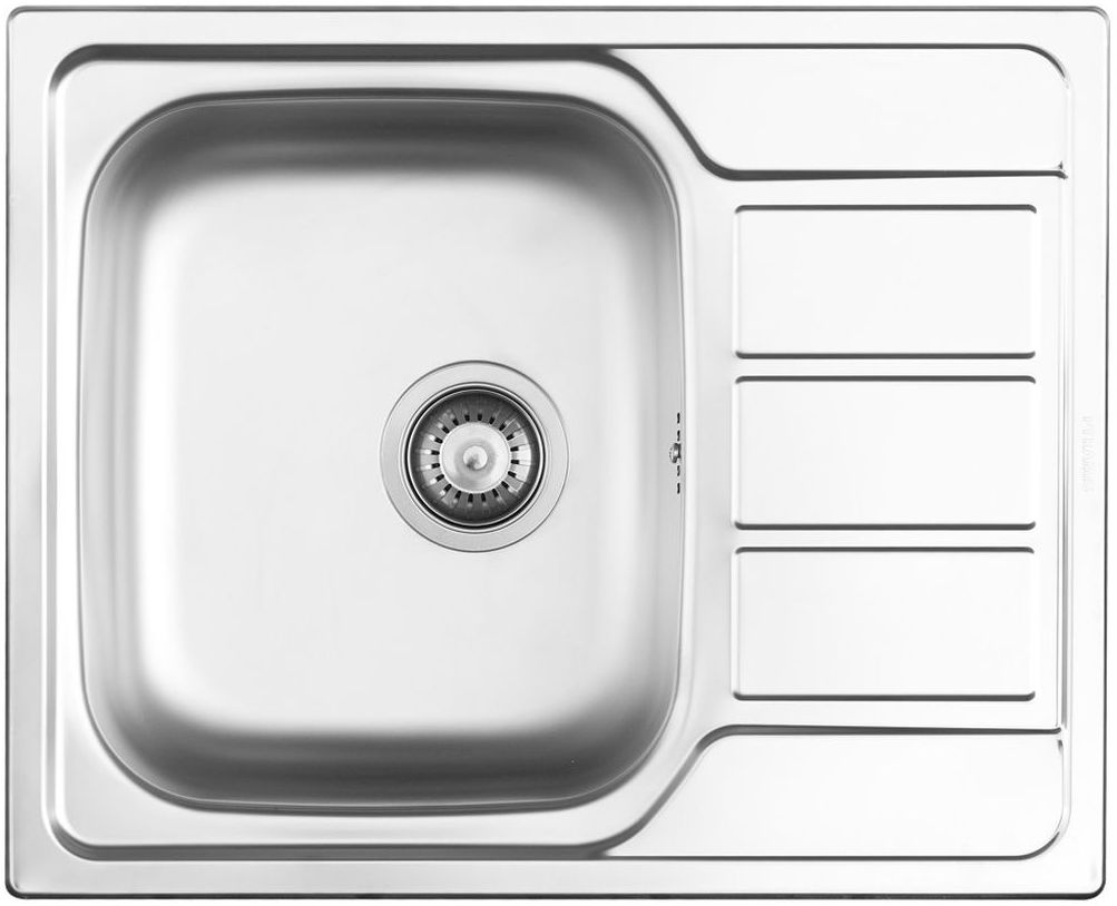Pyramis Athena évier en acier inoxydable 62x50 cm 100187601
