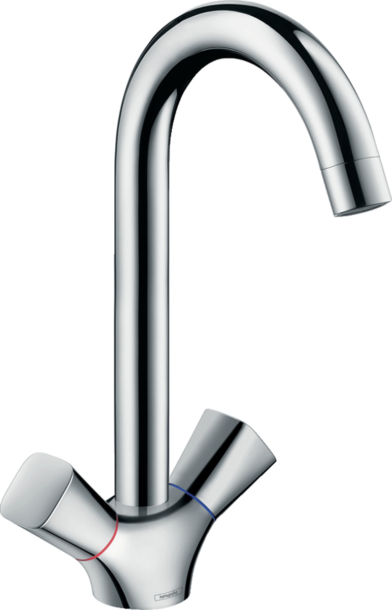 Hansgrohe Logis mitigeur de cuisine sur pied chrome 71280000