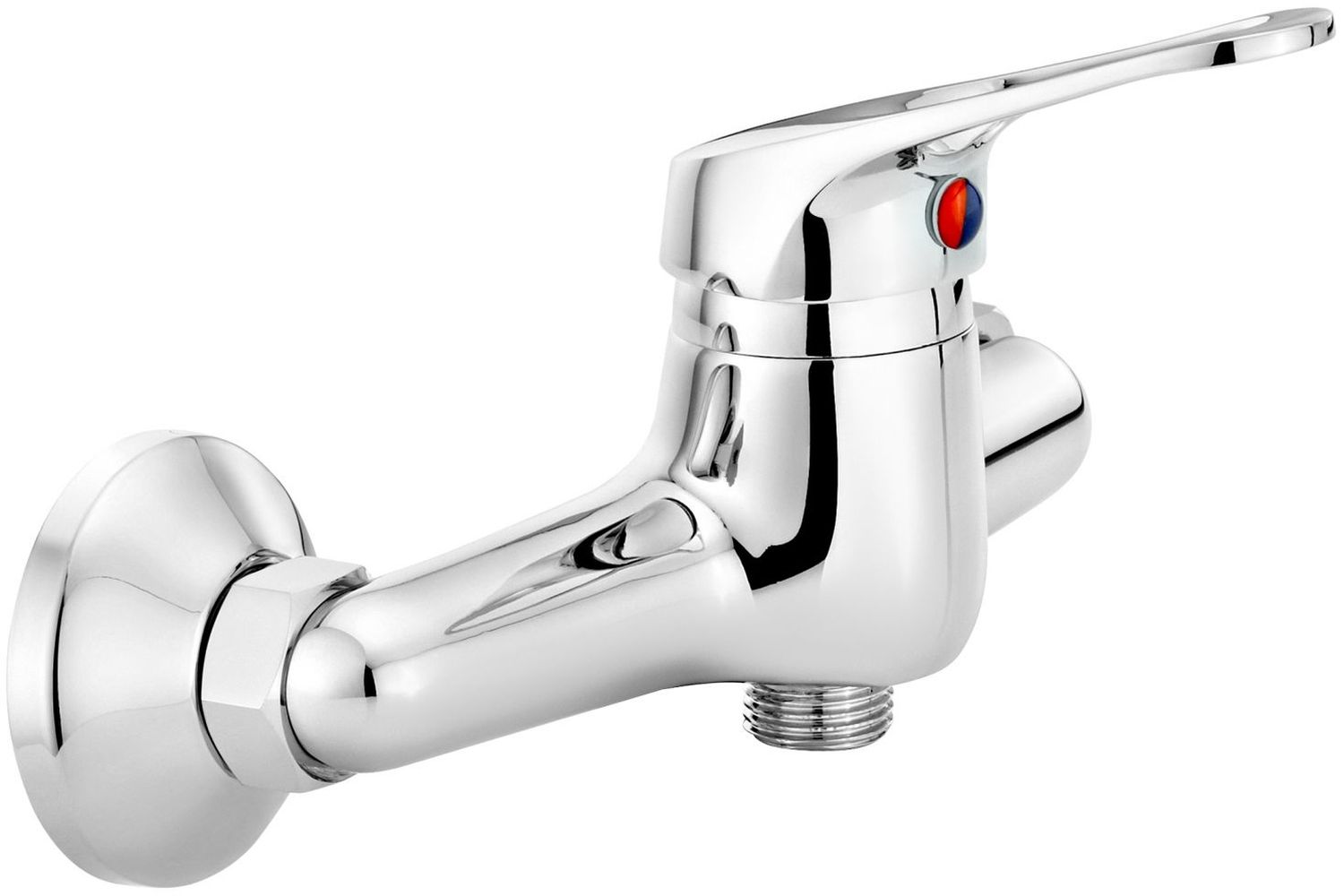 Deante Neo Lobo mitigeur de douche murale chrome BYU_040M