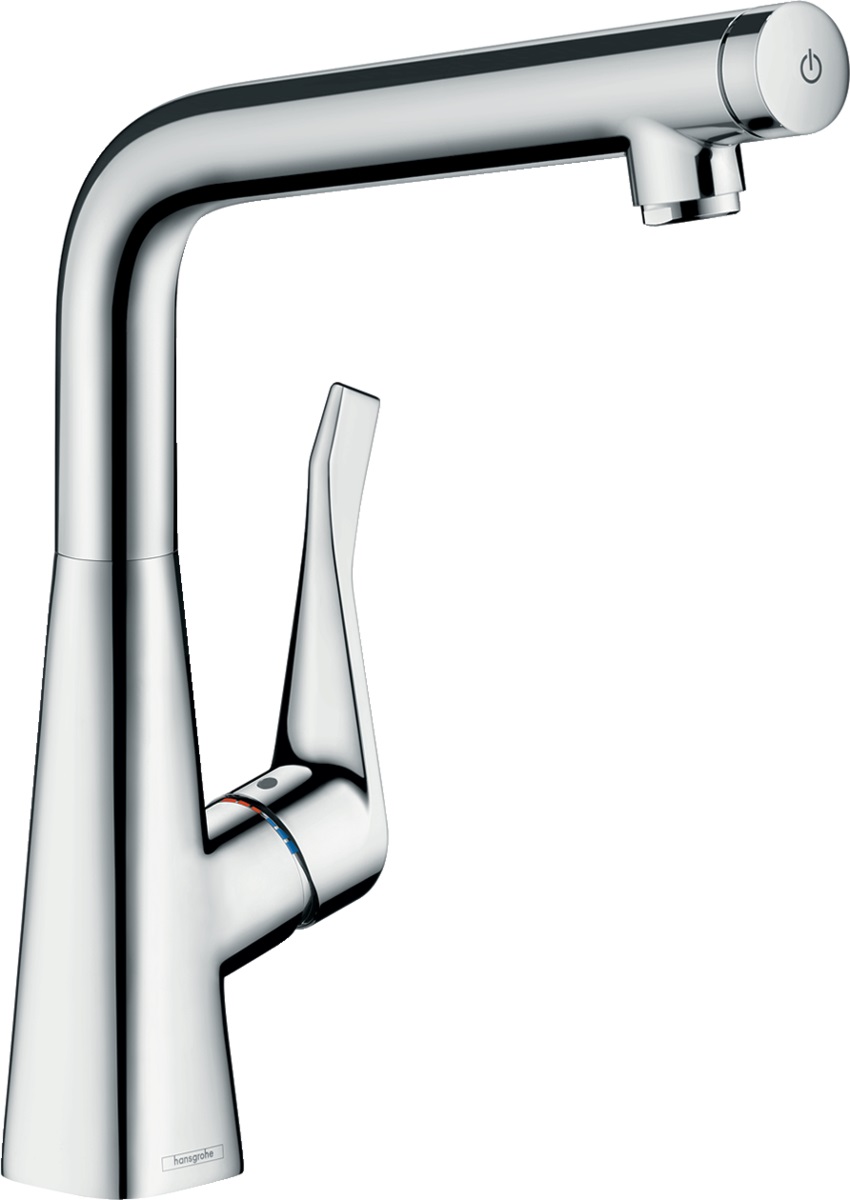 Hansgrohe Metris Select M71 mitigeur de cuisine sur pied chrome 14883000