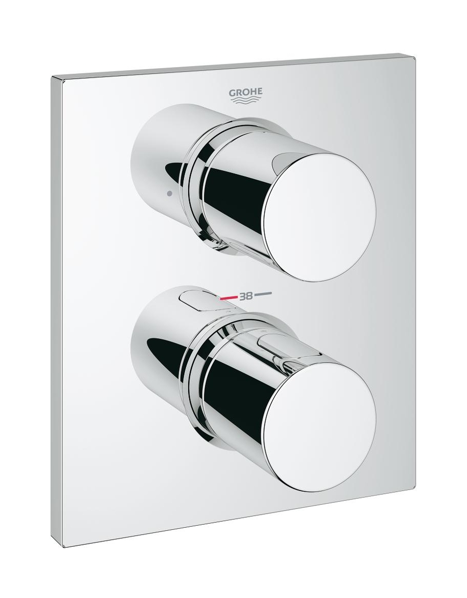 Grohe Grohtherm mitigeur bain-douche encastrée oui chrome 27618000