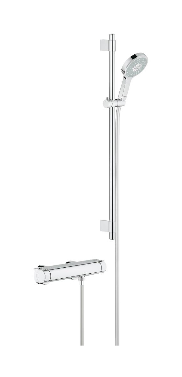 Grohe Grohtherm 2000 mitigeur de douche murale oui StarLight Chrome 34482001