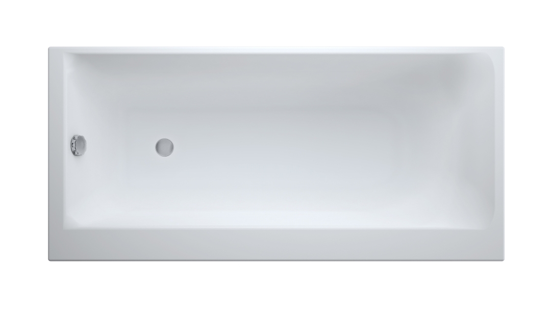 Cersanit Smart baignoire rectangulaire 170x80 cm blanc S301-116