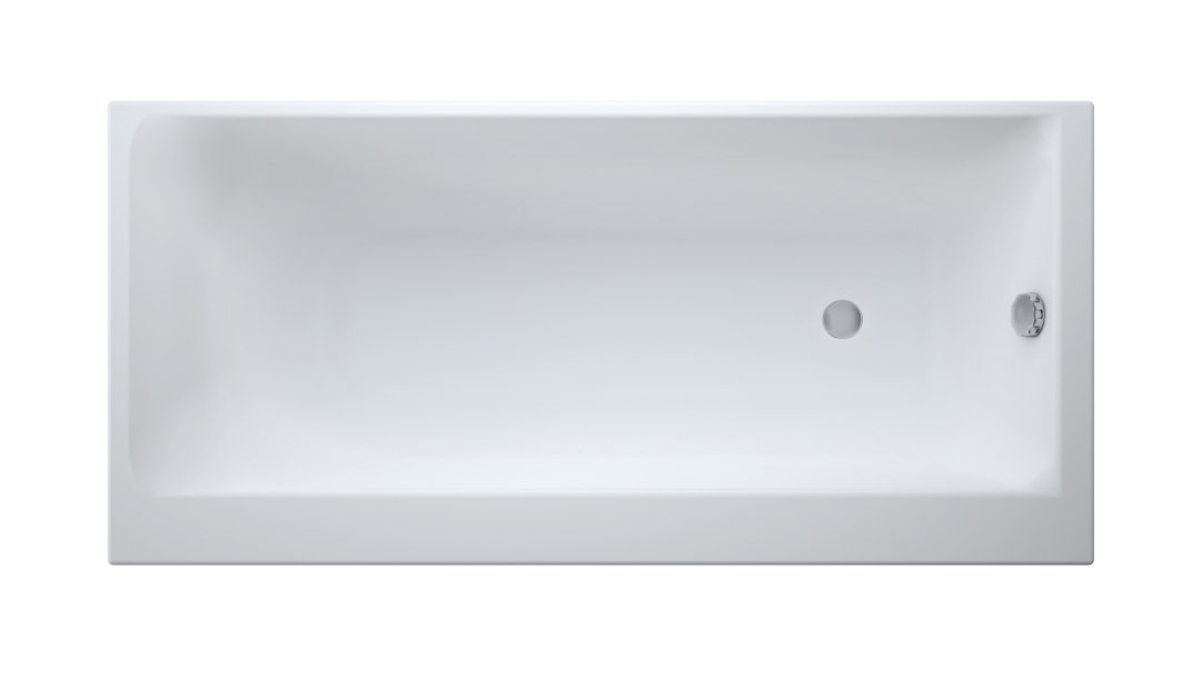 Cersanit Smart baignoire rectangulaire 170x80 cm blanc S301-117