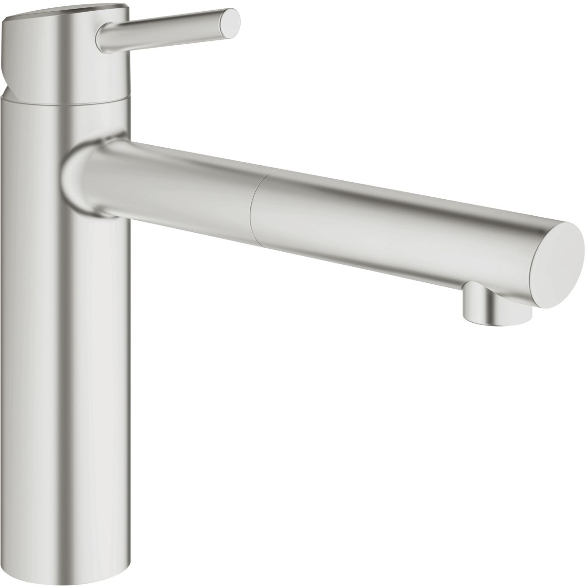 Grohe Concetto mitigeur de cuisine sur pied SuperSteel 31129DC1