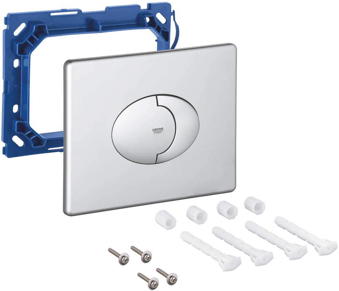 Grohe Skate bouton de chasse d'eau pour WC chrome mat 42305P00