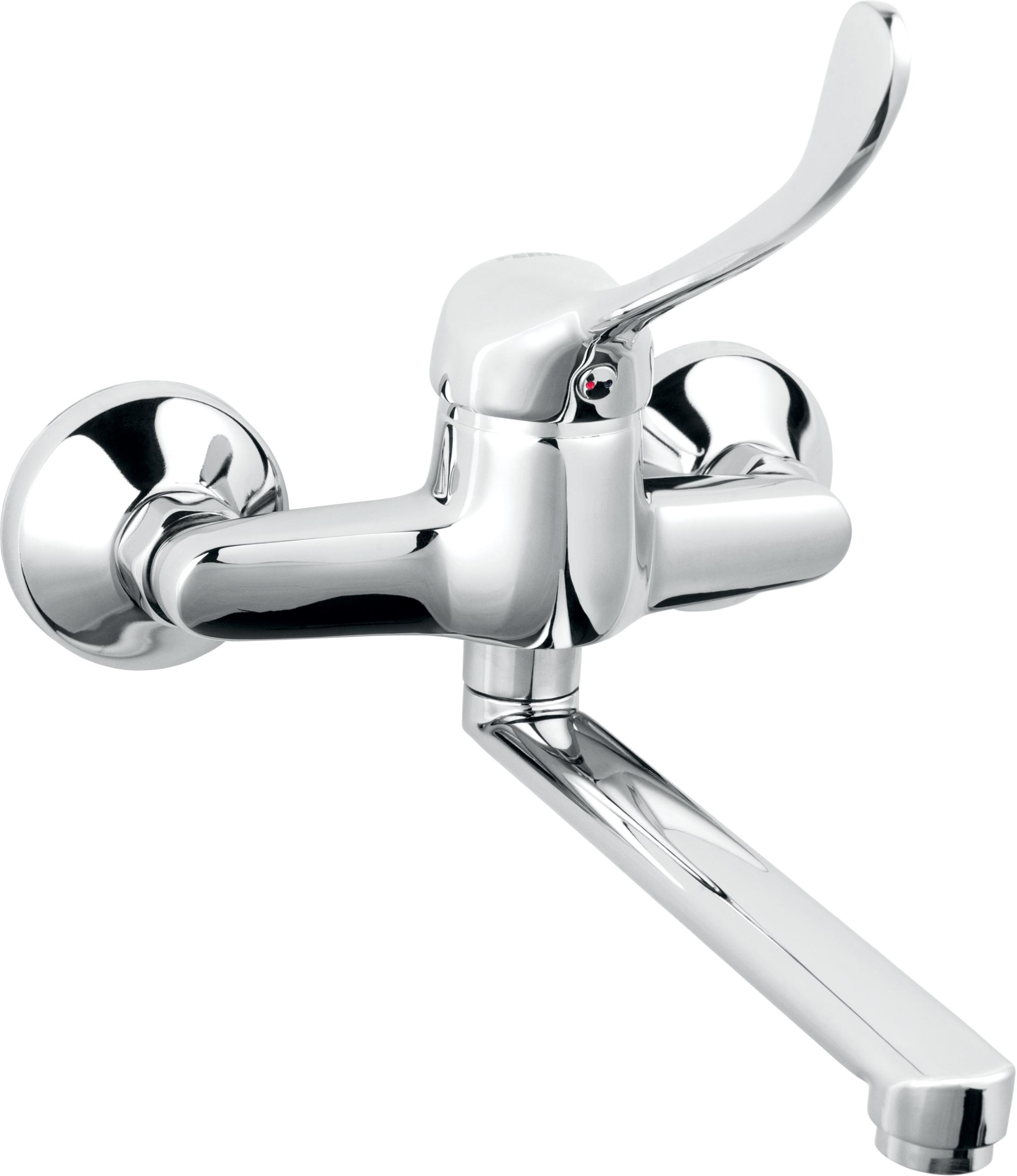 Ferro Vasto Medico mitigeur de cuisine murale chrome BVAM5