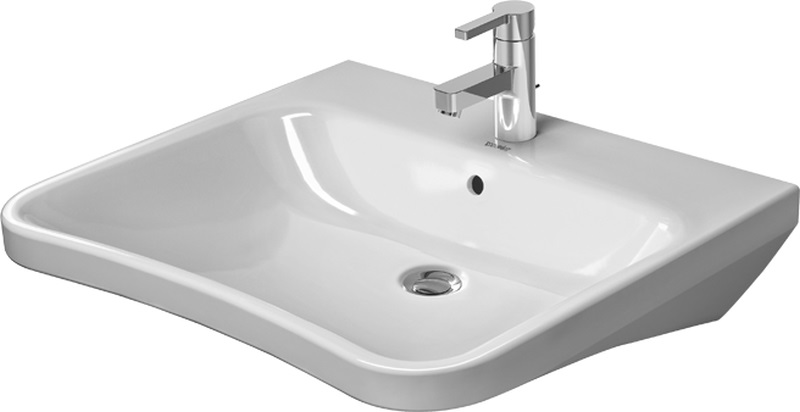 Duravit DuraStyle lavabo 65x57 cm rectangulaire classique pour les handicapés blanc 2329650000
