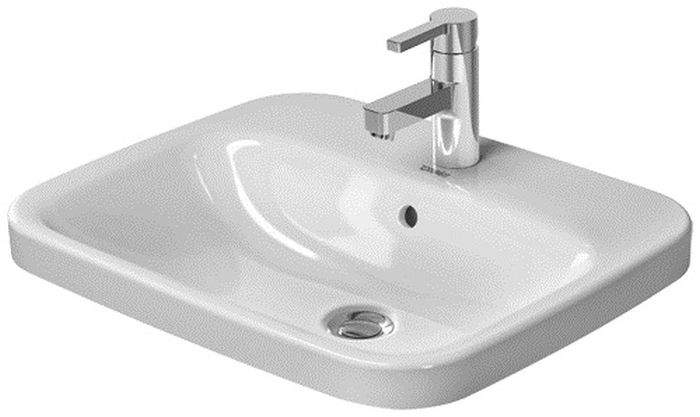 Duravit DuraStyle lavabo 56x45.5 cm rectangulaire encastrée blanc 03745600001