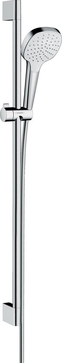 Hansgrohe Croma ensemble de douche mural chrome-blanc 26594400