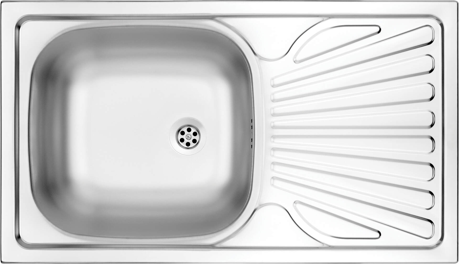 Deante Techno évier en acier inoxydable 76x43.5 cm acier ZMU_0110