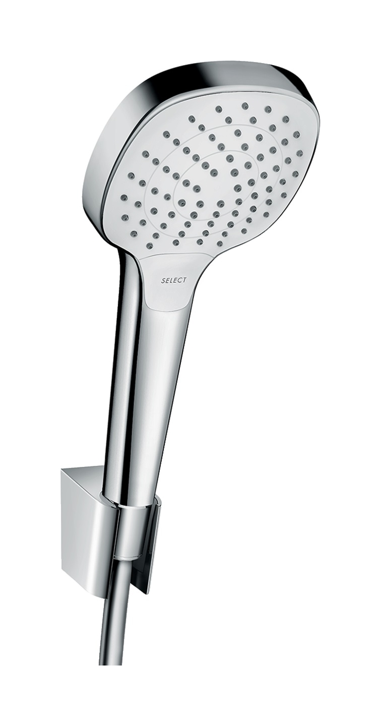 Hansgrohe Croma ensemble de douche mural chrome-blanc 26413400