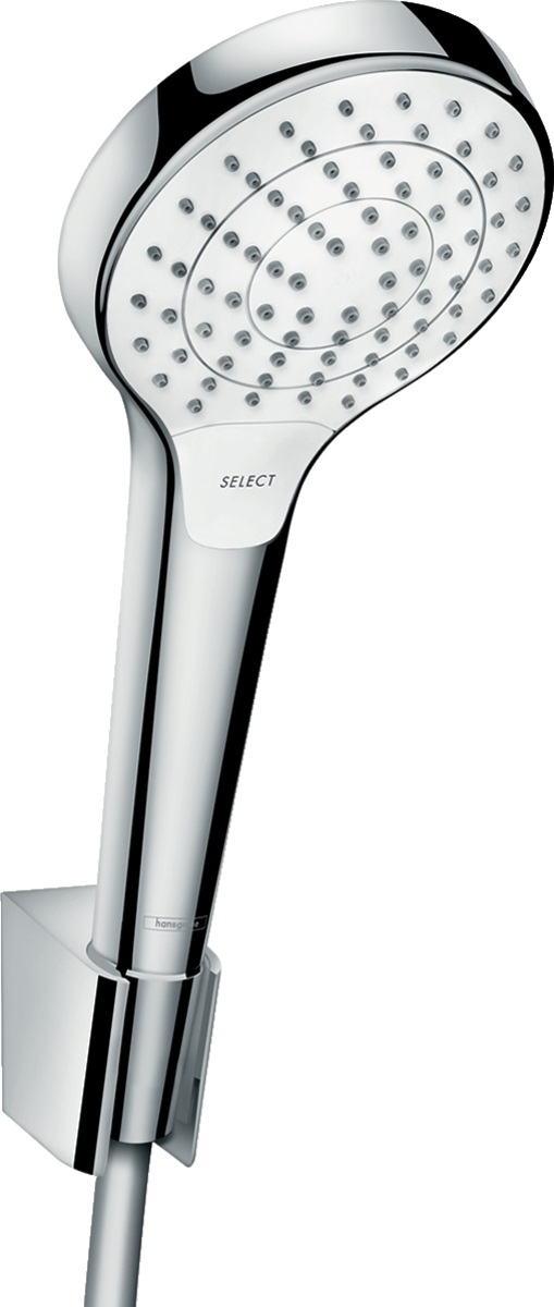 Hansgrohe Croma ensemble de douche mural chrome-blanc 26411400