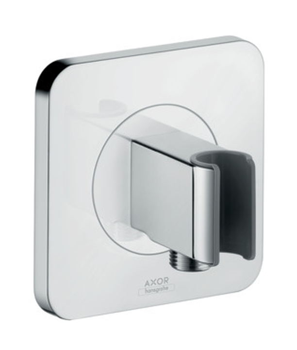Axor Citterio E raccord coudé avec support chrome 36724000