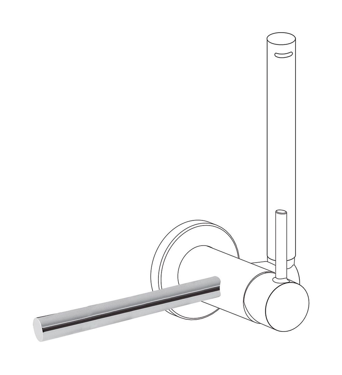 Tres porte-serviettes 034.124.01