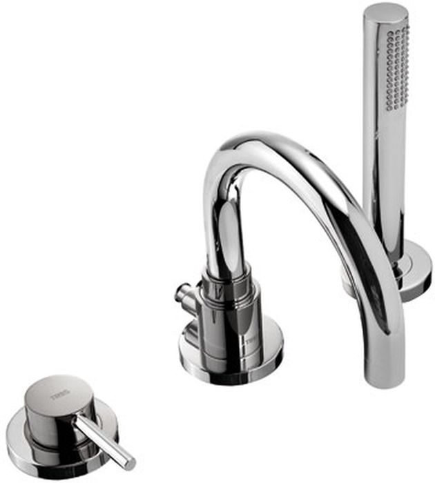 Tres Study Exclusive mitigeur bain-douche pour baignoire chrome 262.150.01