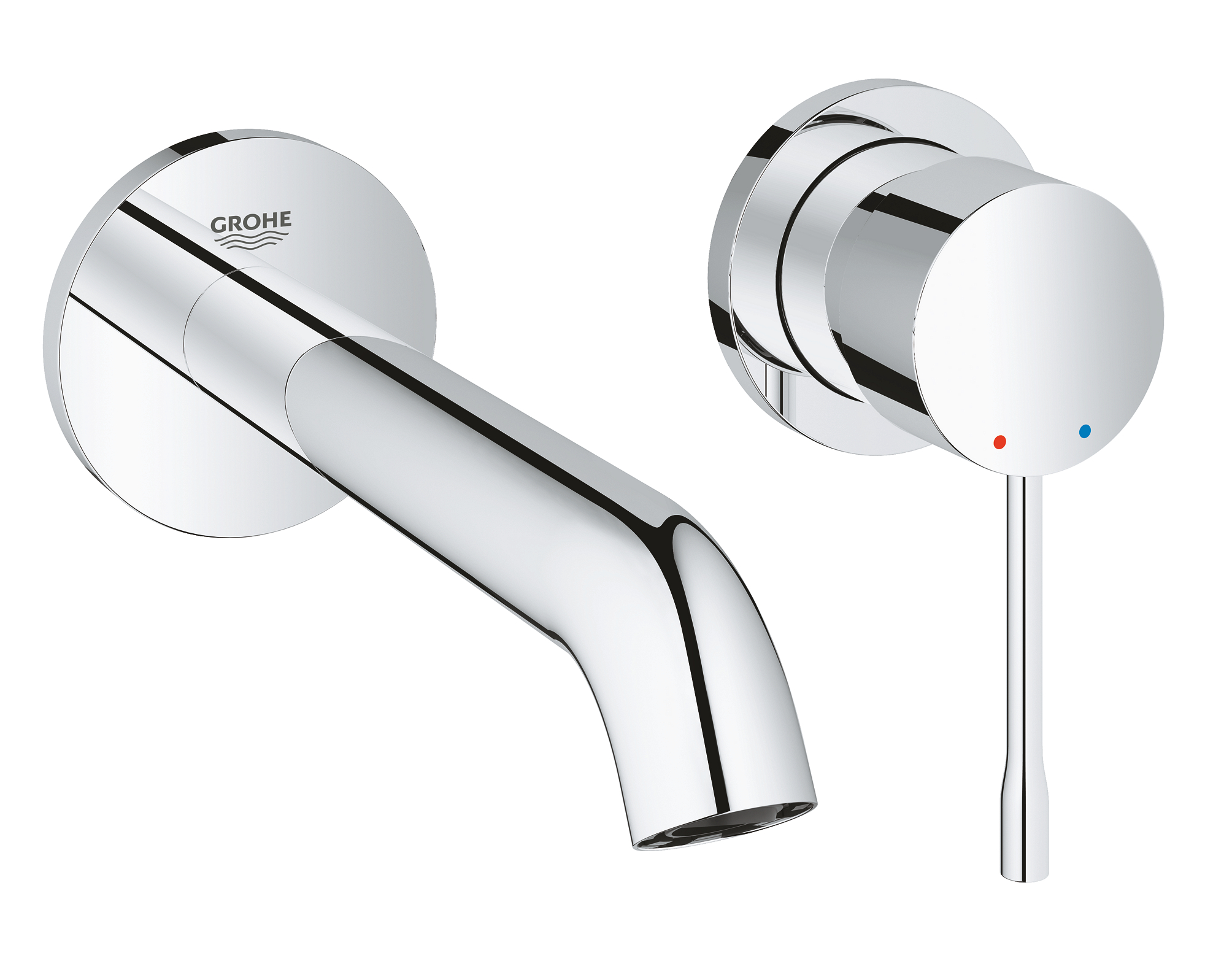 Grohe Essence mitigeur de lavabo encastrée chrome 19408001
