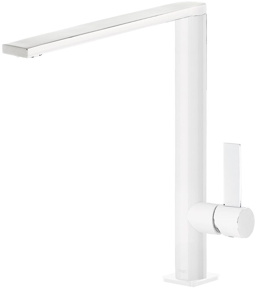 Tres Class-Tres mitigeur de cuisine sur pied blanc 205.486.01.BM