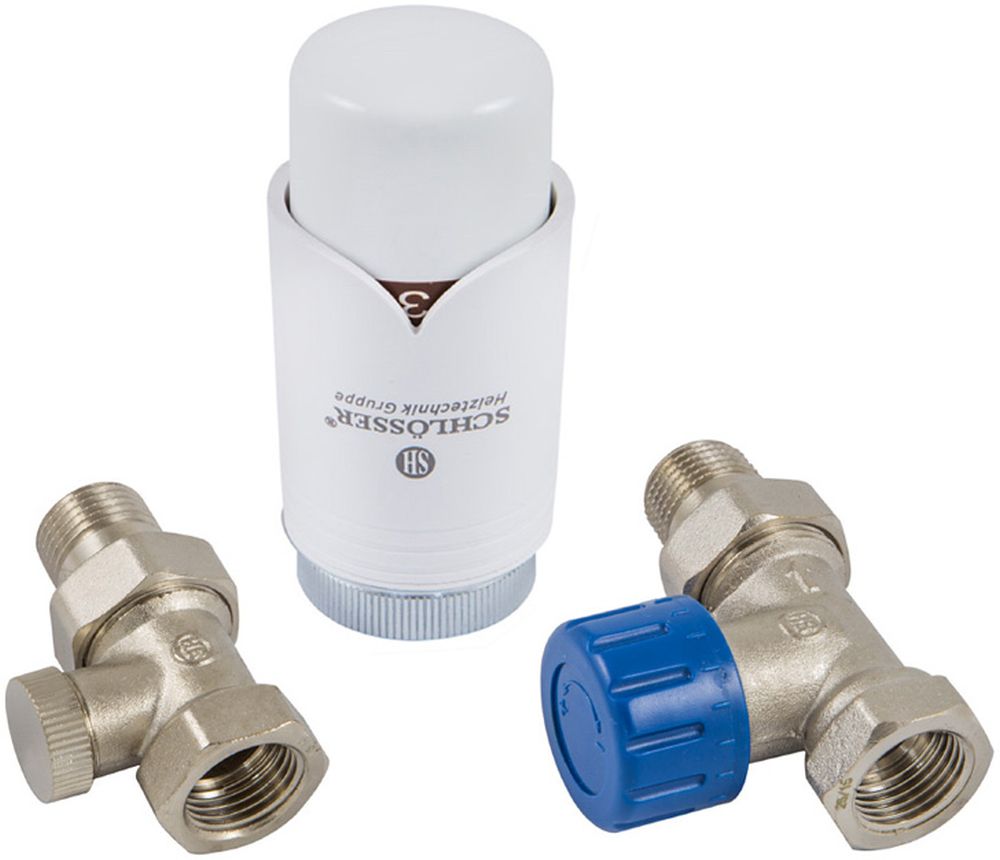 Schlosser Standard kit thermostatique nickel 602200004